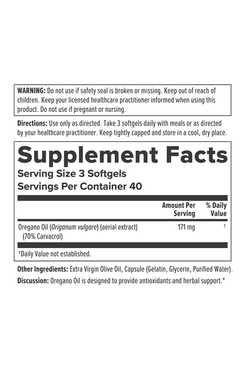 Oregano Oil
