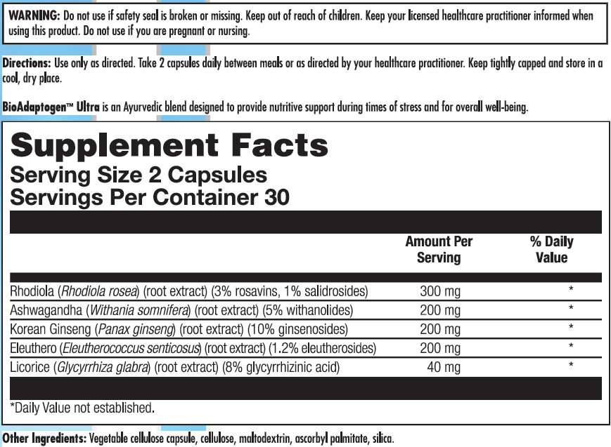 BioAdaptogen Ultra