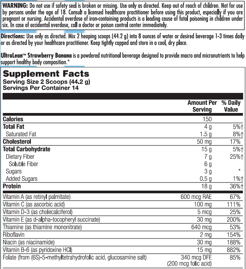 UltraLean - Strawberry Banana