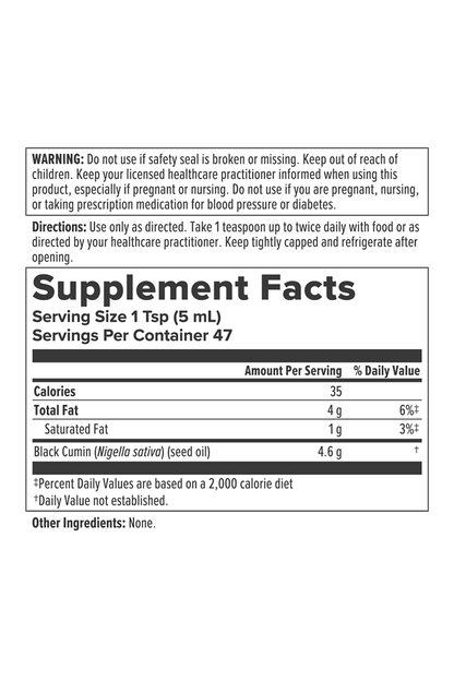 Black Seed Oil