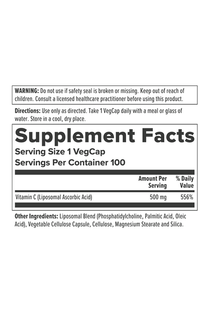 Liposomal Vitamin C