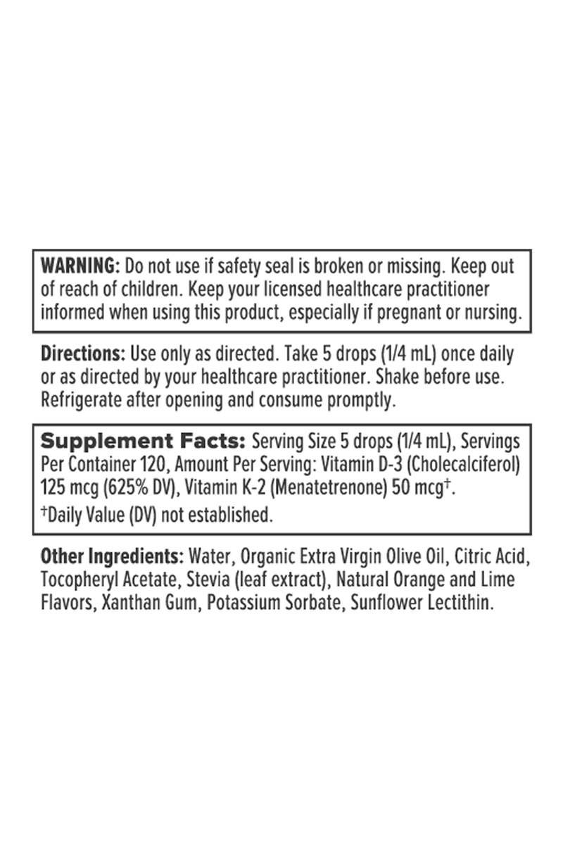 Vitamin D3/K2 Emulsion